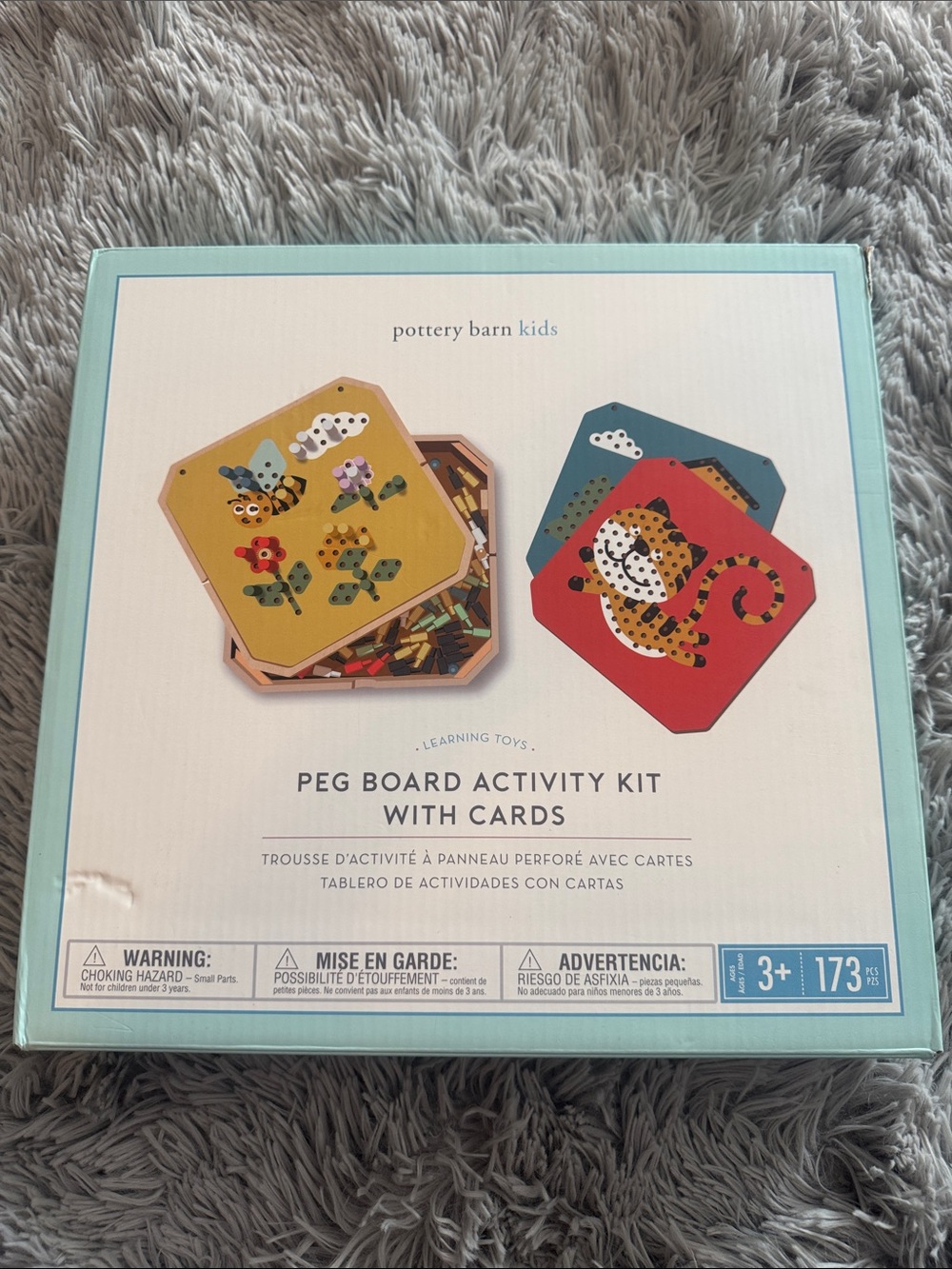 Pottery Barn Kids Peg Board Activity Kit